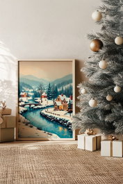 Wallity Nwyearsngmdl1 Pintura Decorativa Enmarcada Multicolor